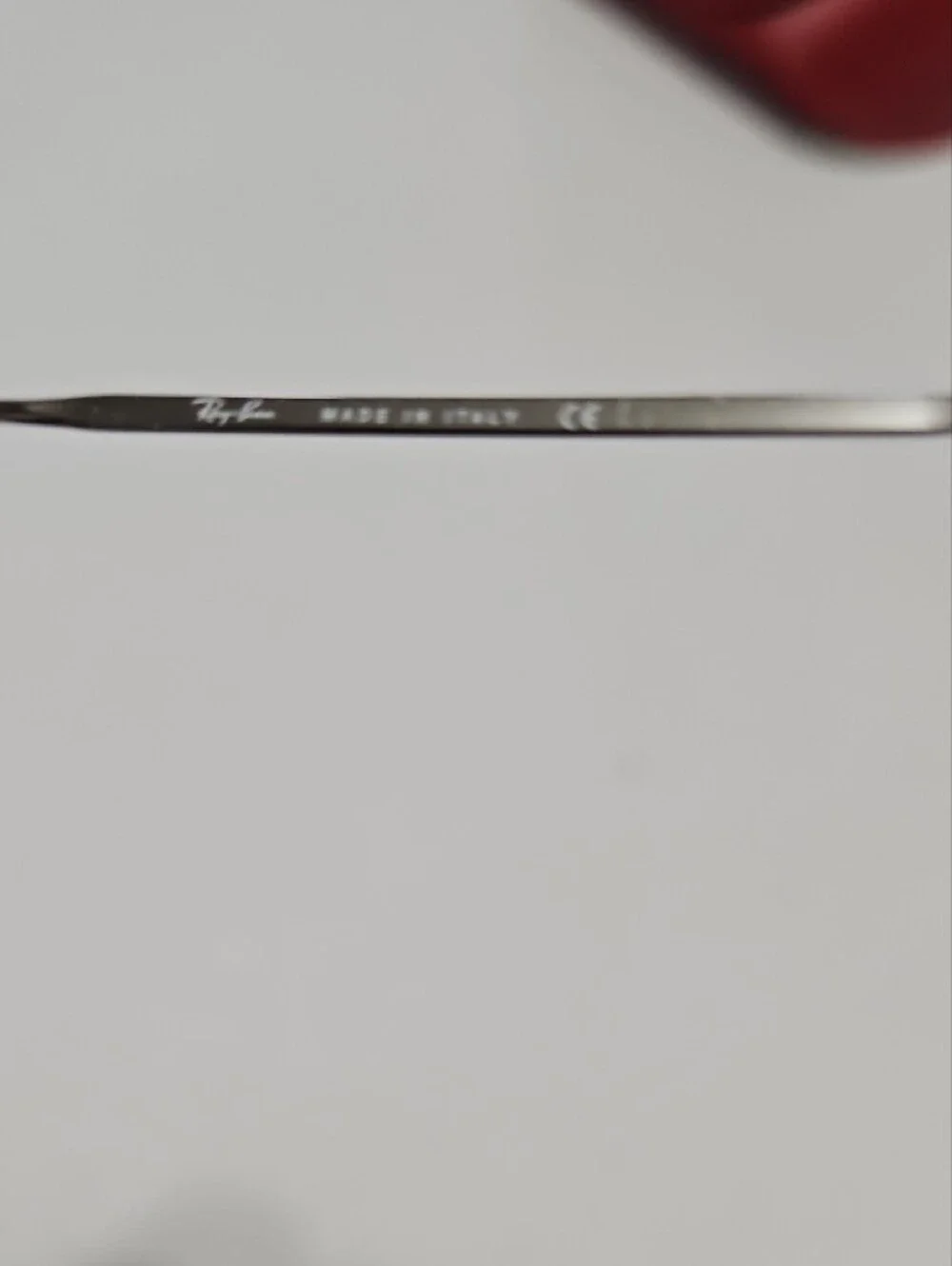 Ray-Ban RB 3293 003/RG 87 13 Silver Aviator Sunglasses with Red Case